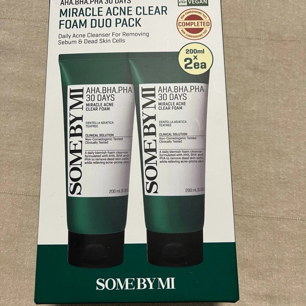 Miracle Acne Clear Foam Duo Pack - Green